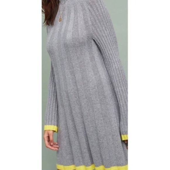 Elegant Anthropologie Arseneau Alpaca Sweater Dress - Picture 5 of 6